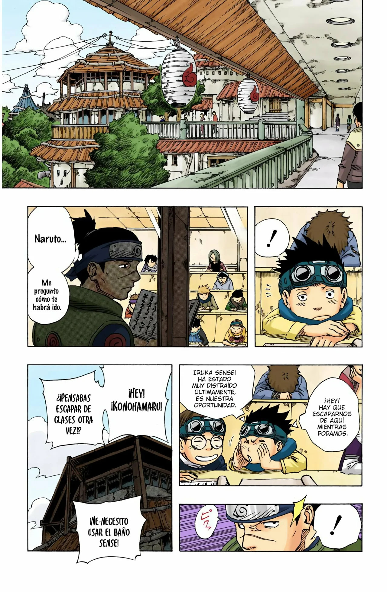 Read Naruto Full Color ES Manga Online