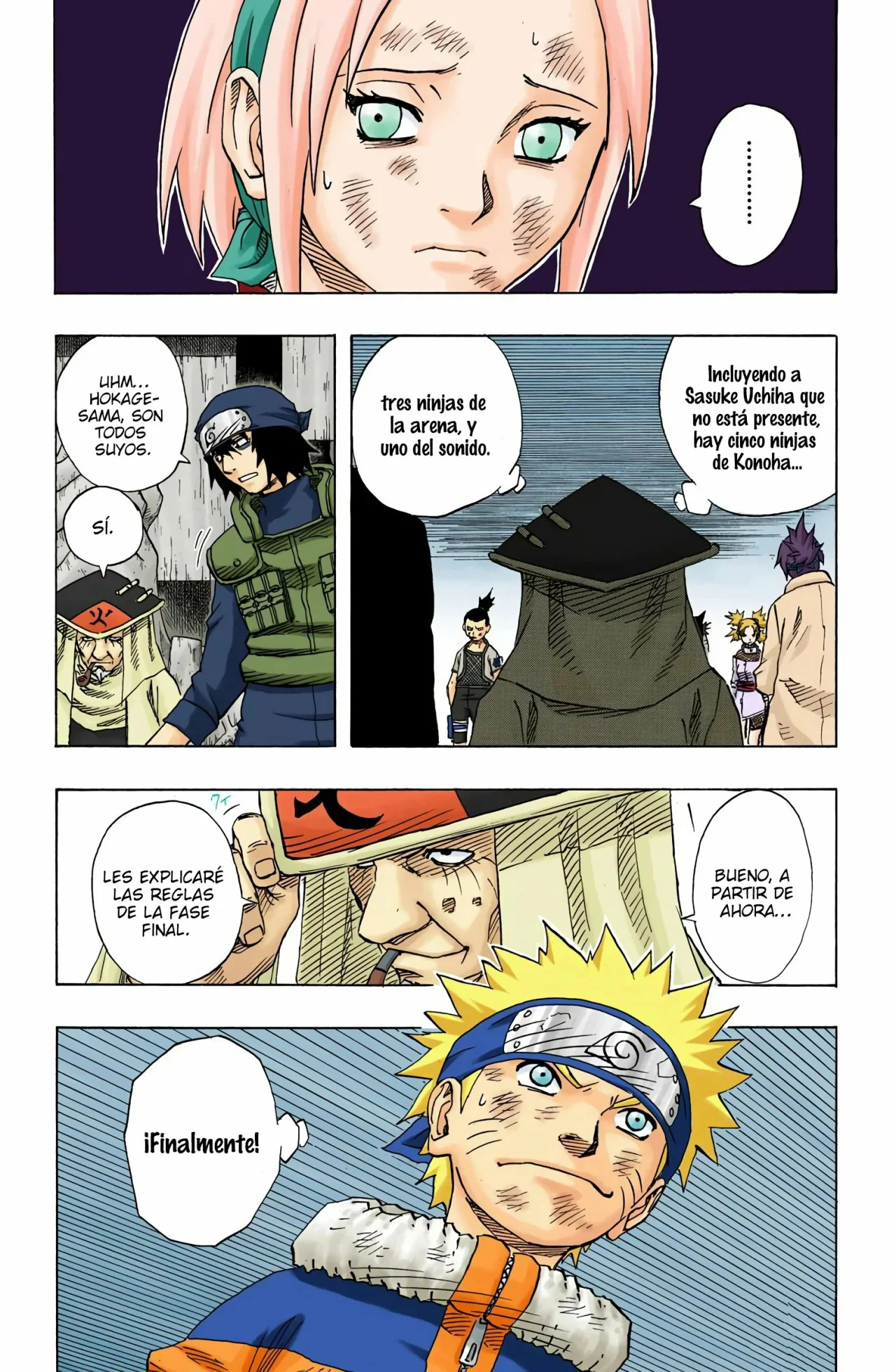 Read Naruto Full Color ES Manga Online