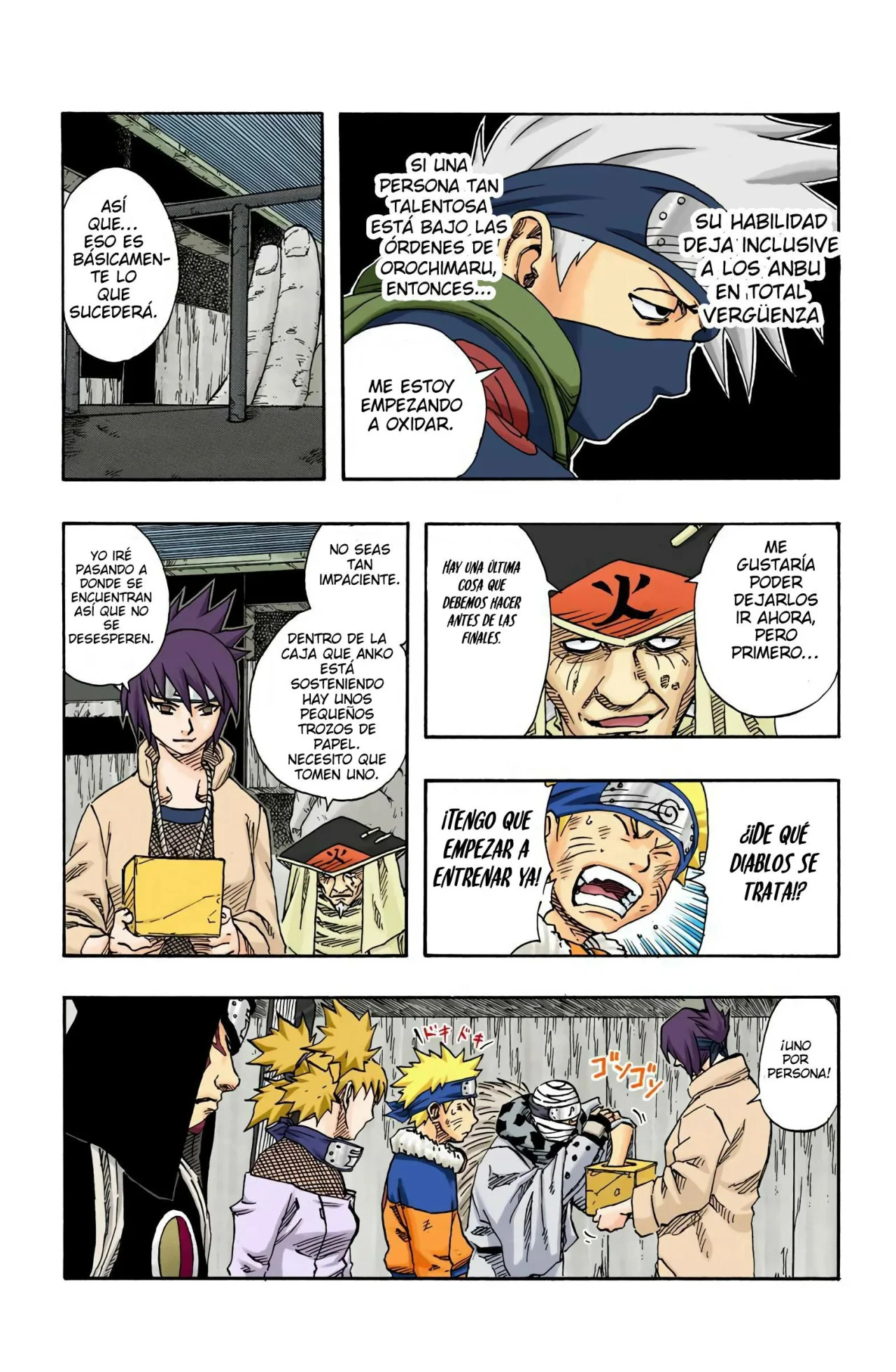 Read Naruto Full Color ES Manga Online