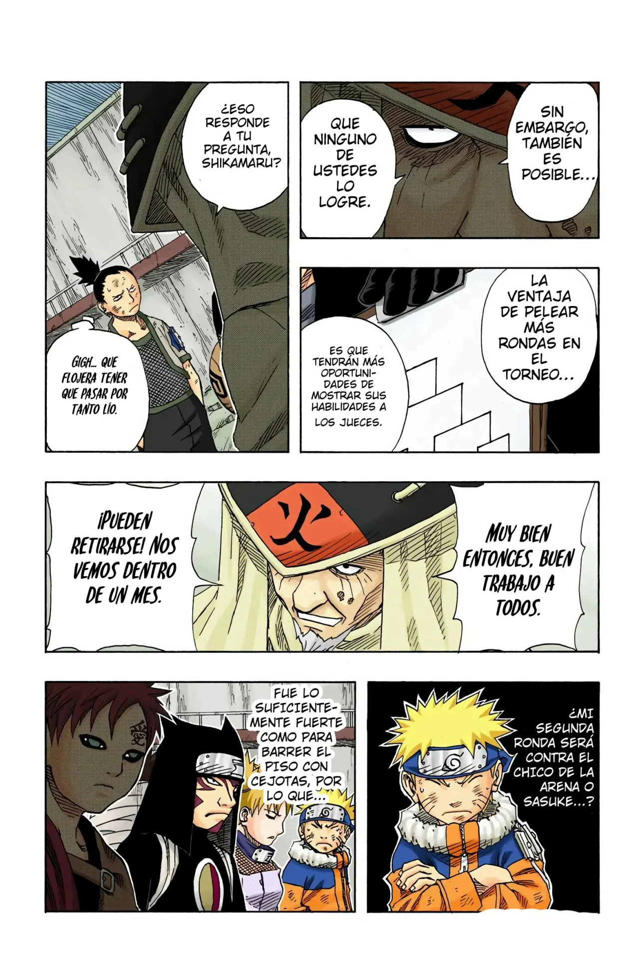 Read Naruto Full Color ES Manga Online