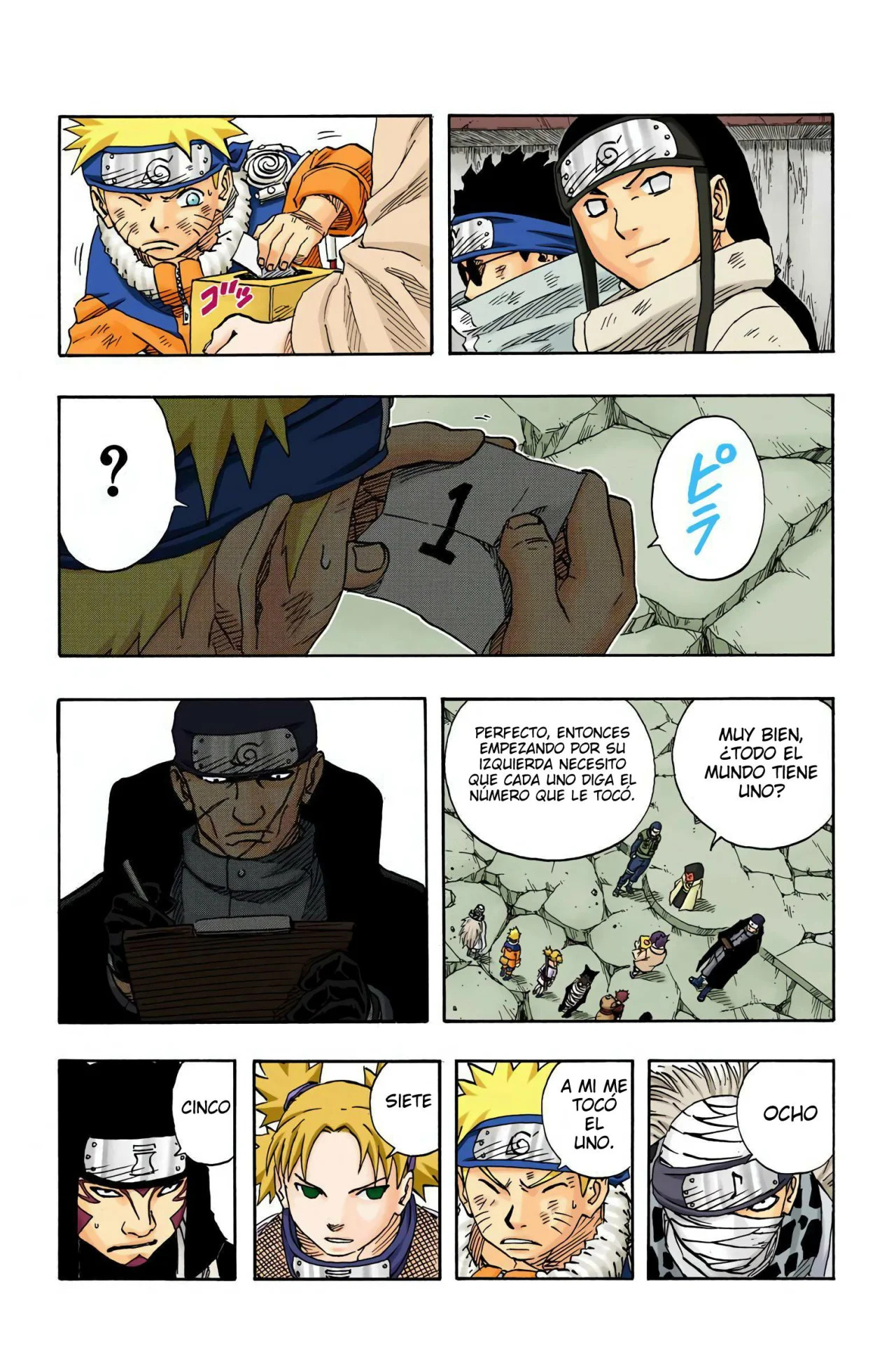 Read Naruto Full Color ES Manga Online