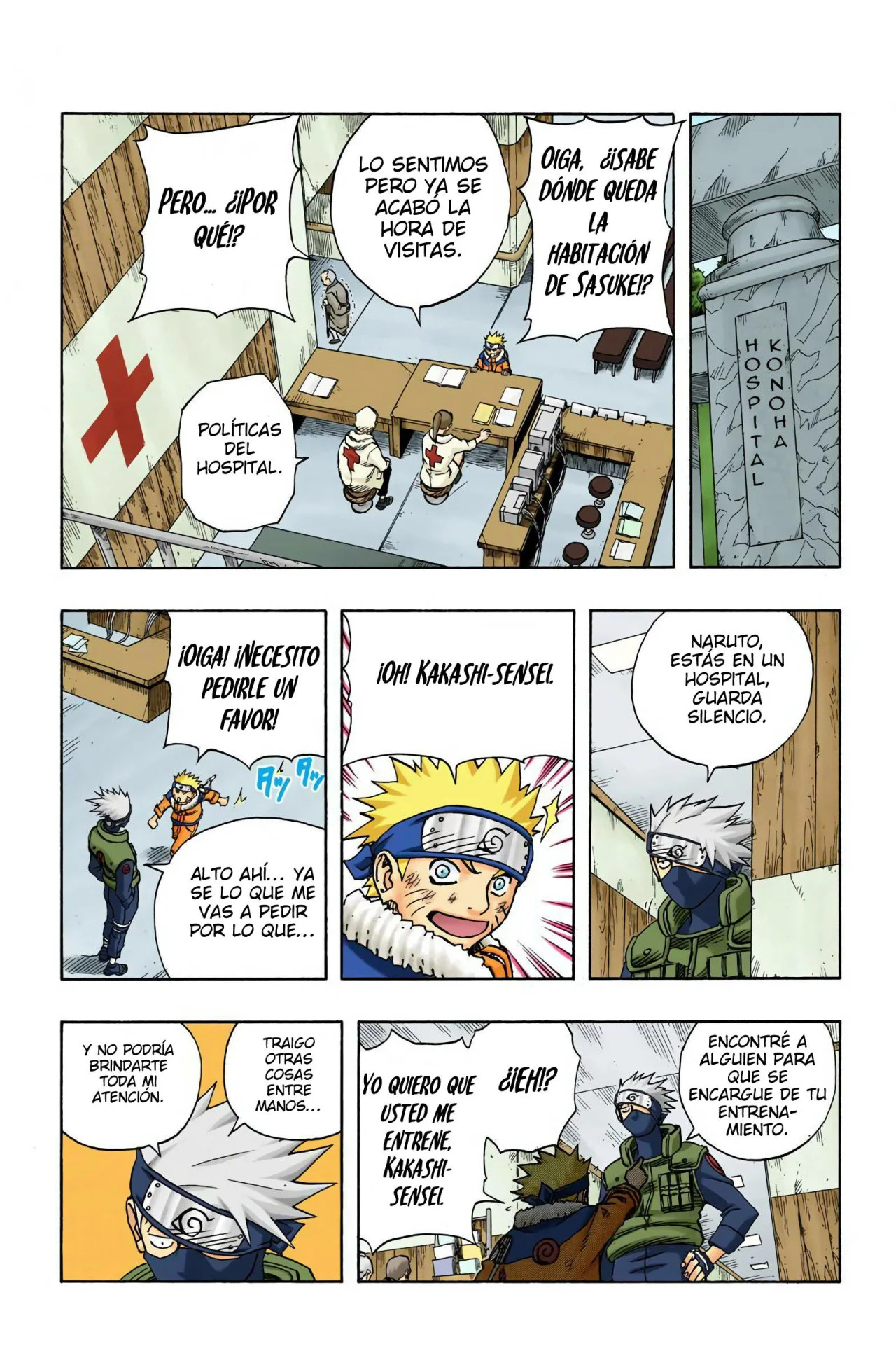 Read Naruto Full Color ES Manga Online