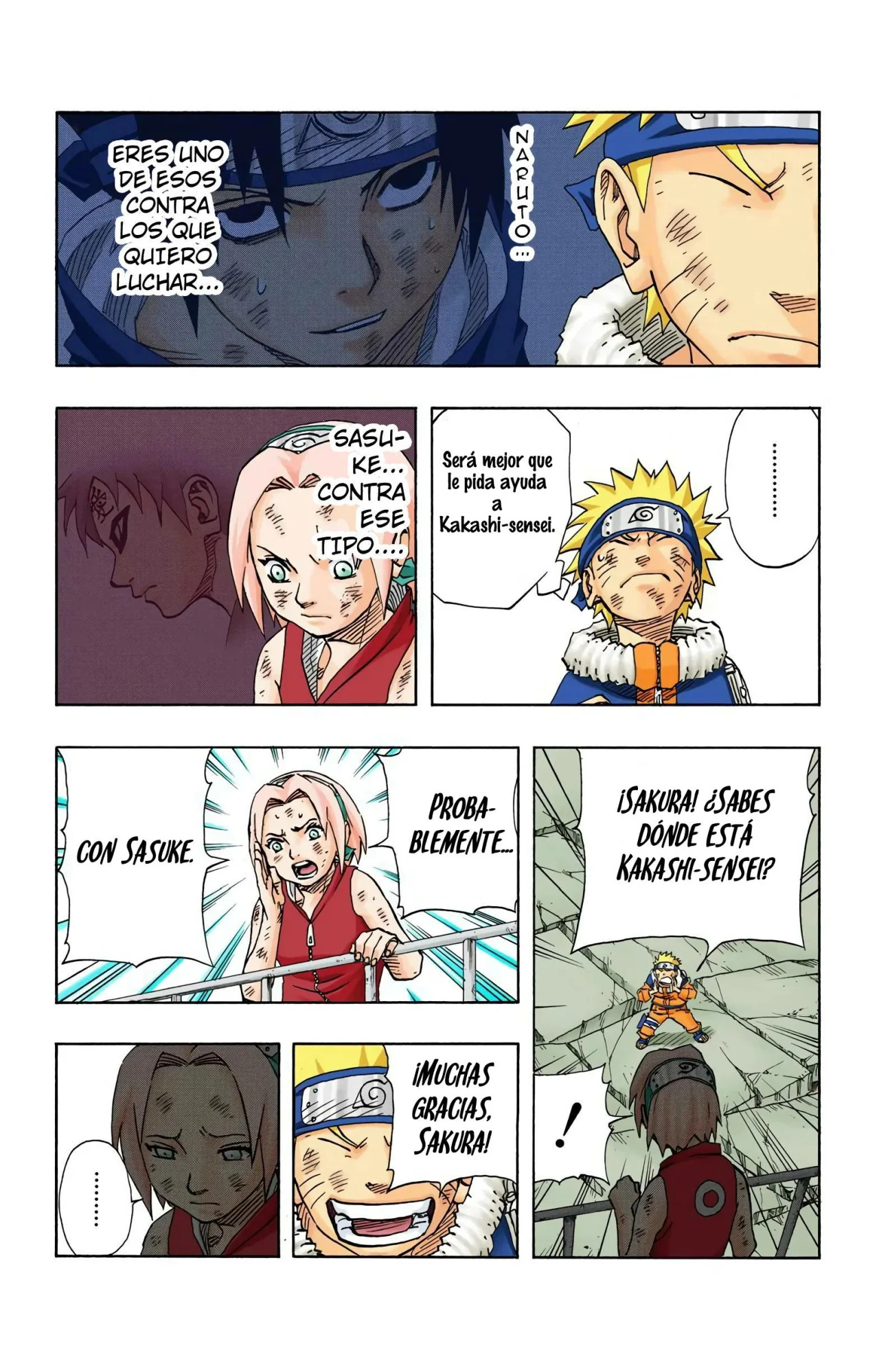 Read Naruto Full Color ES Manga Online