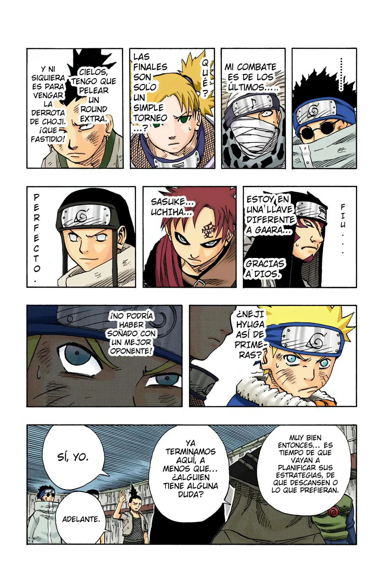 Read Naruto Full Color ES Manga Online