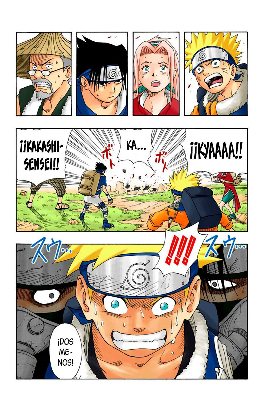 Read Naruto Full Color ES Manga Online