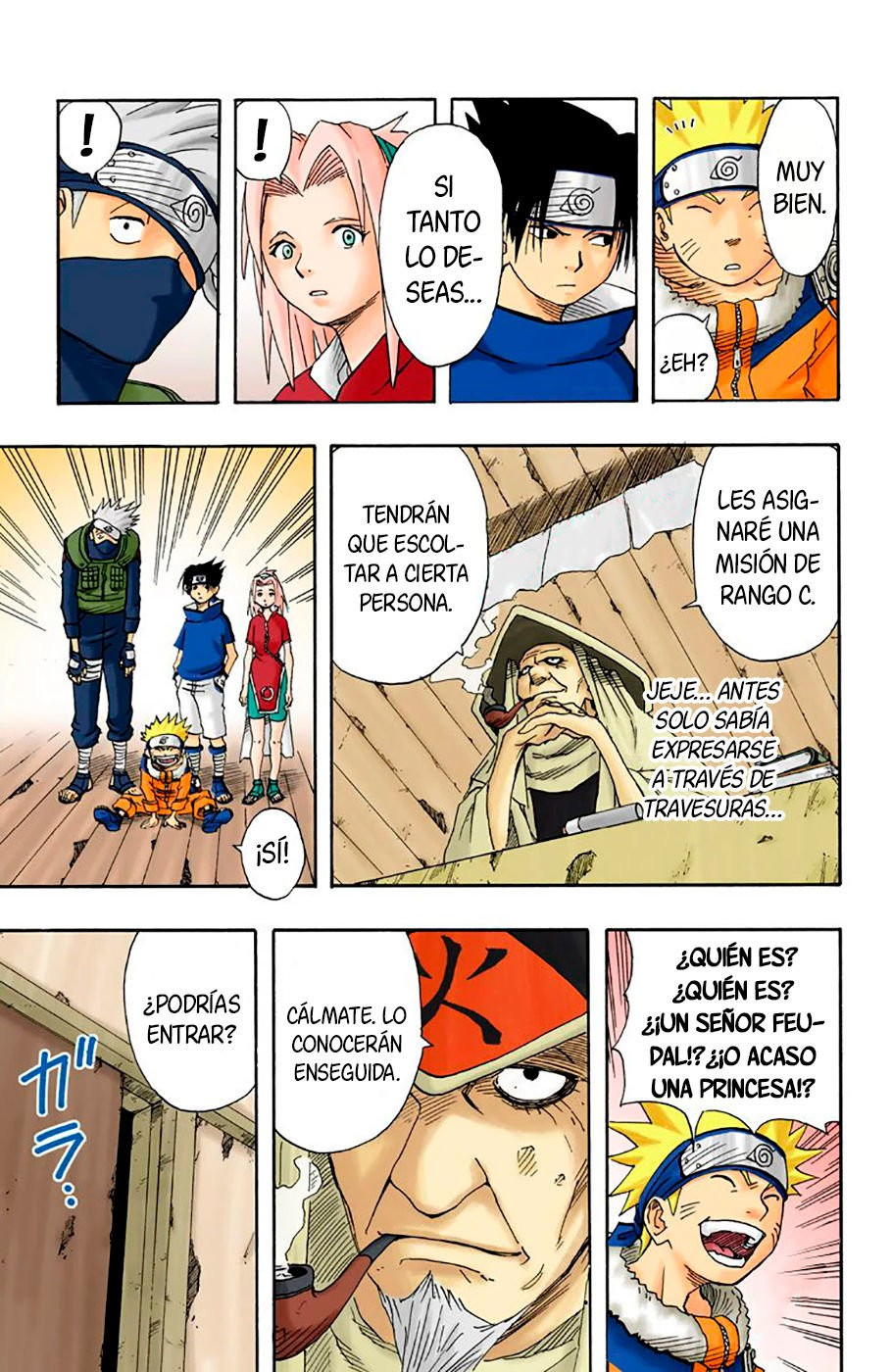 Read Naruto Full Color ES Manga Online