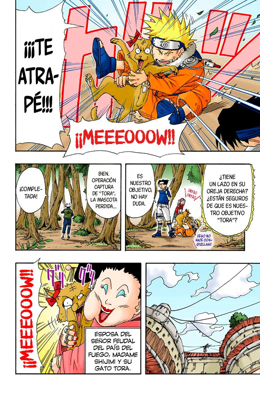 Read Naruto Full Color ES Manga Online