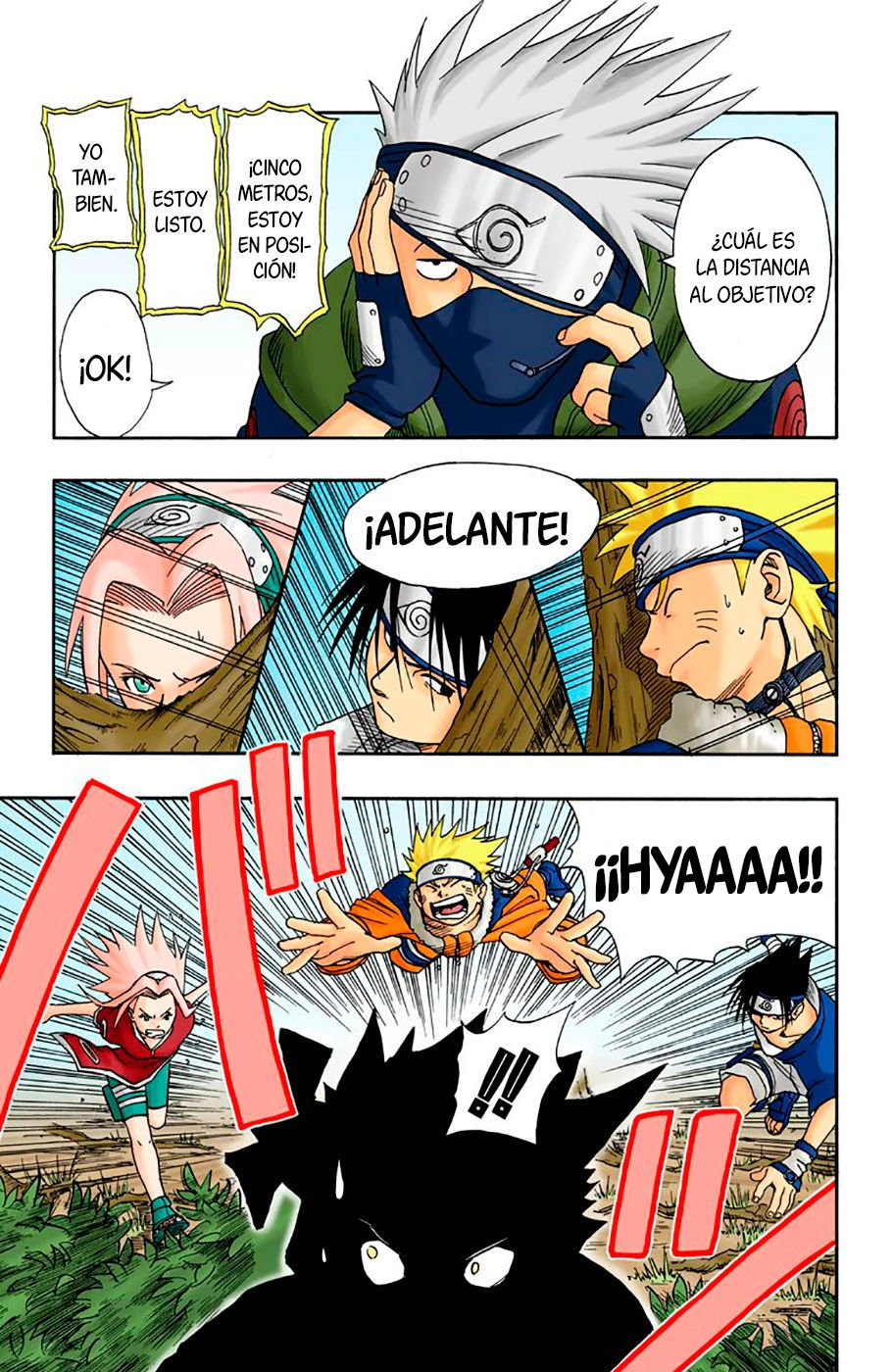 Read Naruto Full Color ES Manga Online