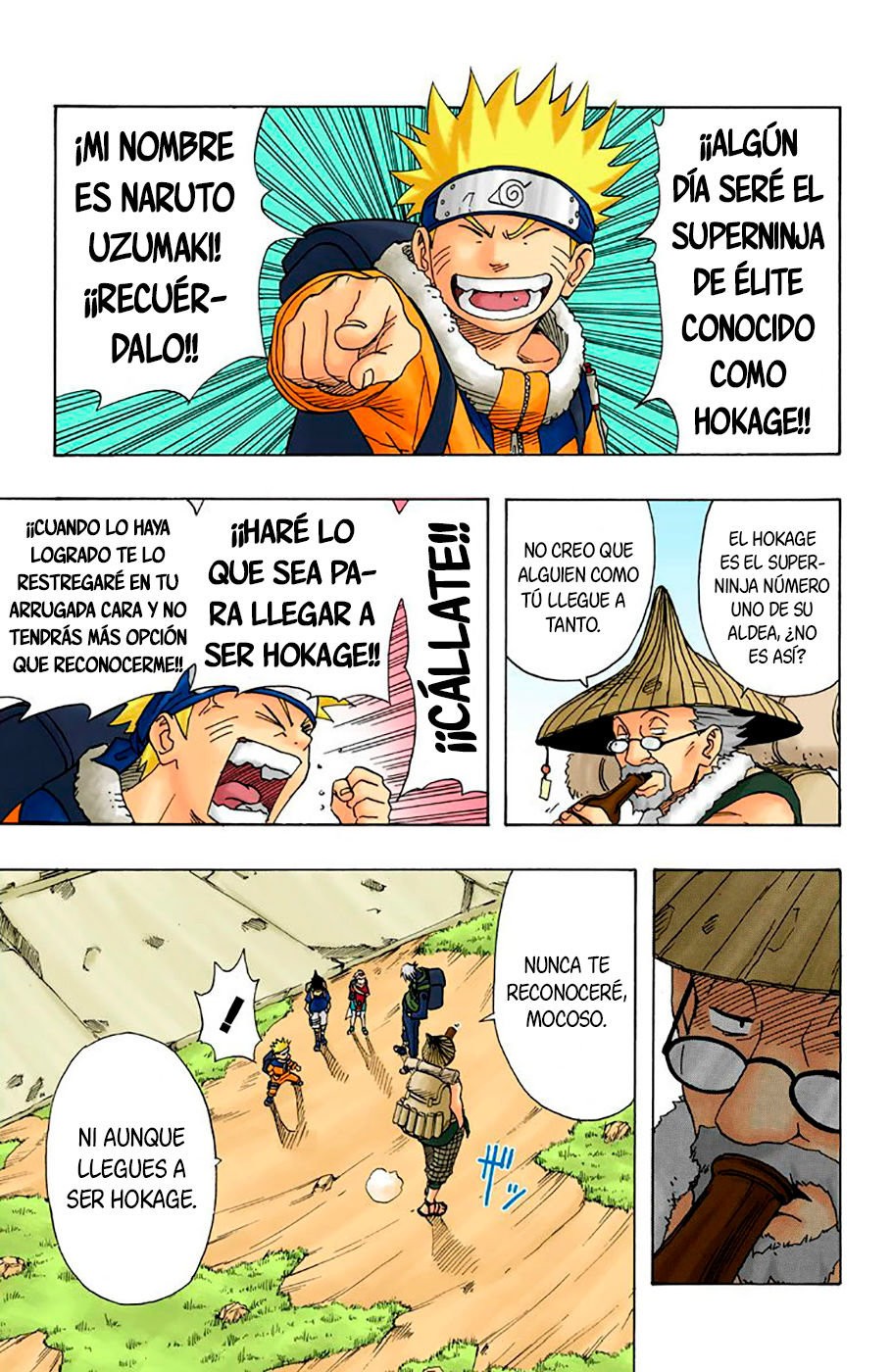 Read Naruto Full Color ES Manga Online