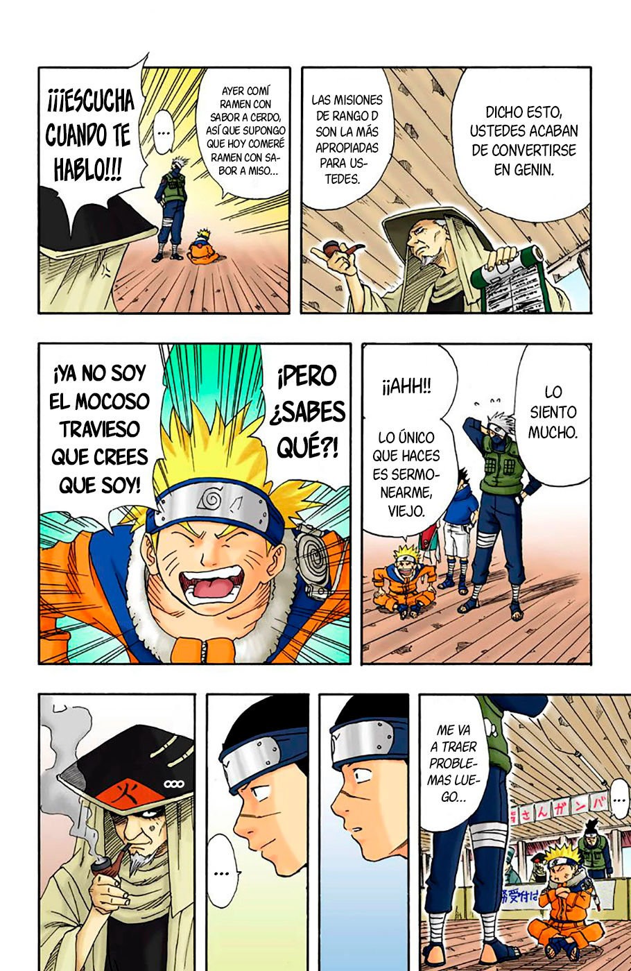 Read Naruto Full Color ES Manga Online