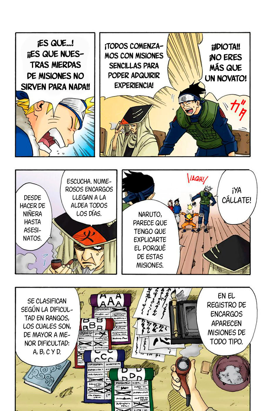 Read Naruto Full Color ES Manga Online