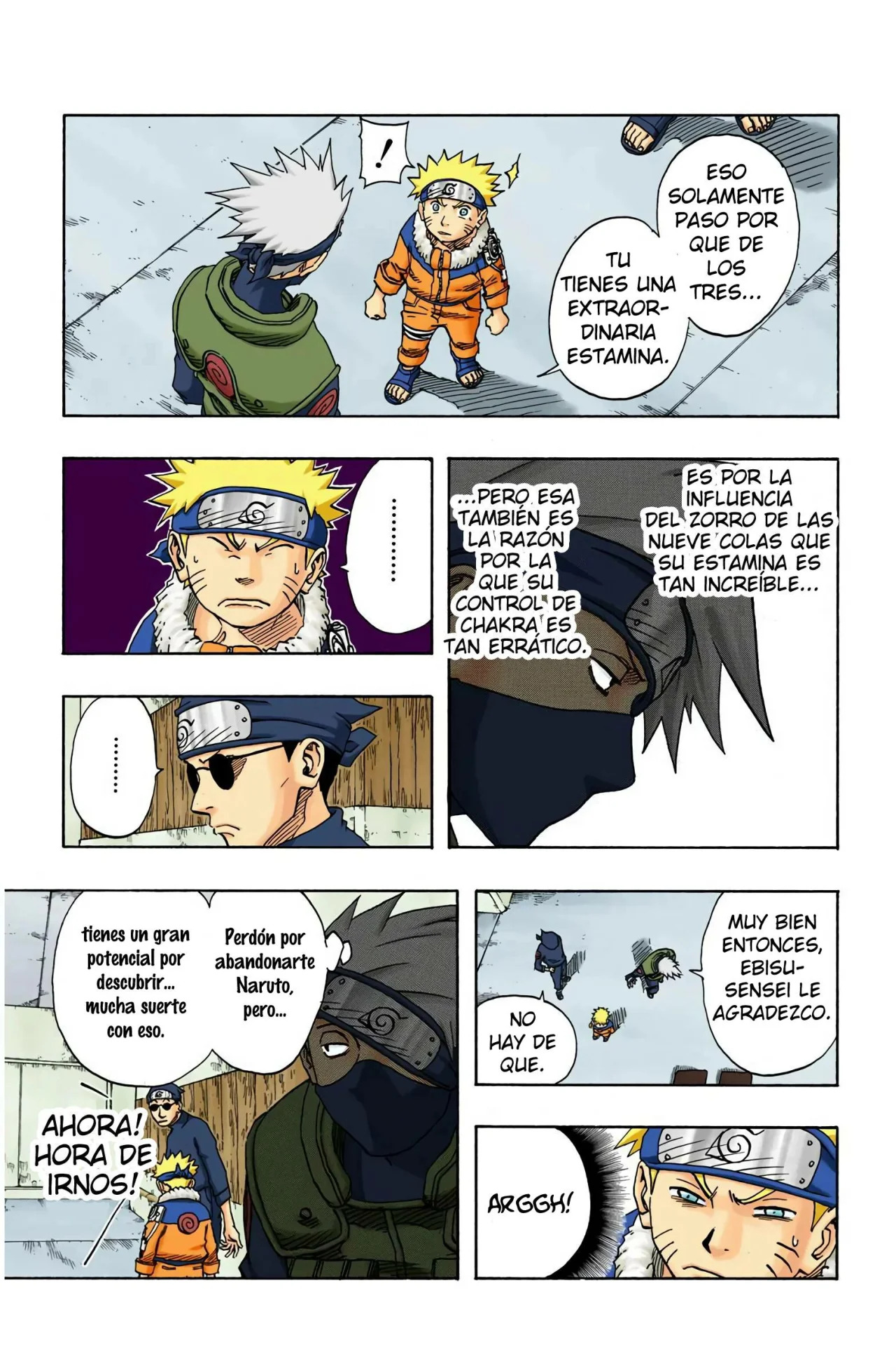 Read Naruto Full Color ES Manga Online