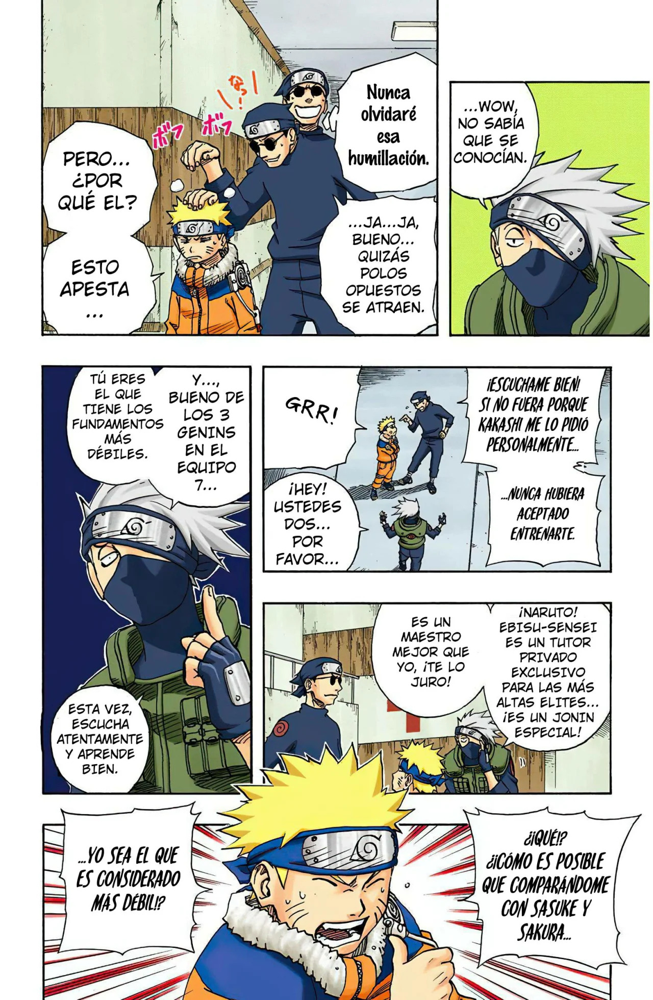 Read Naruto Full Color ES Manga Online
