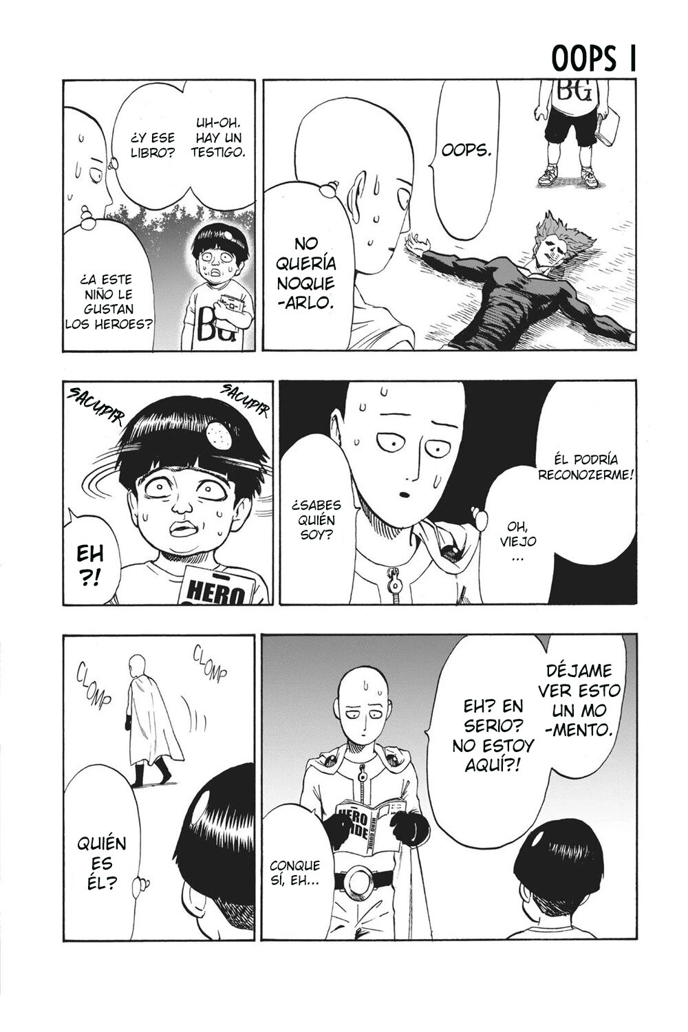 Read One Punch Man ES Manga Online