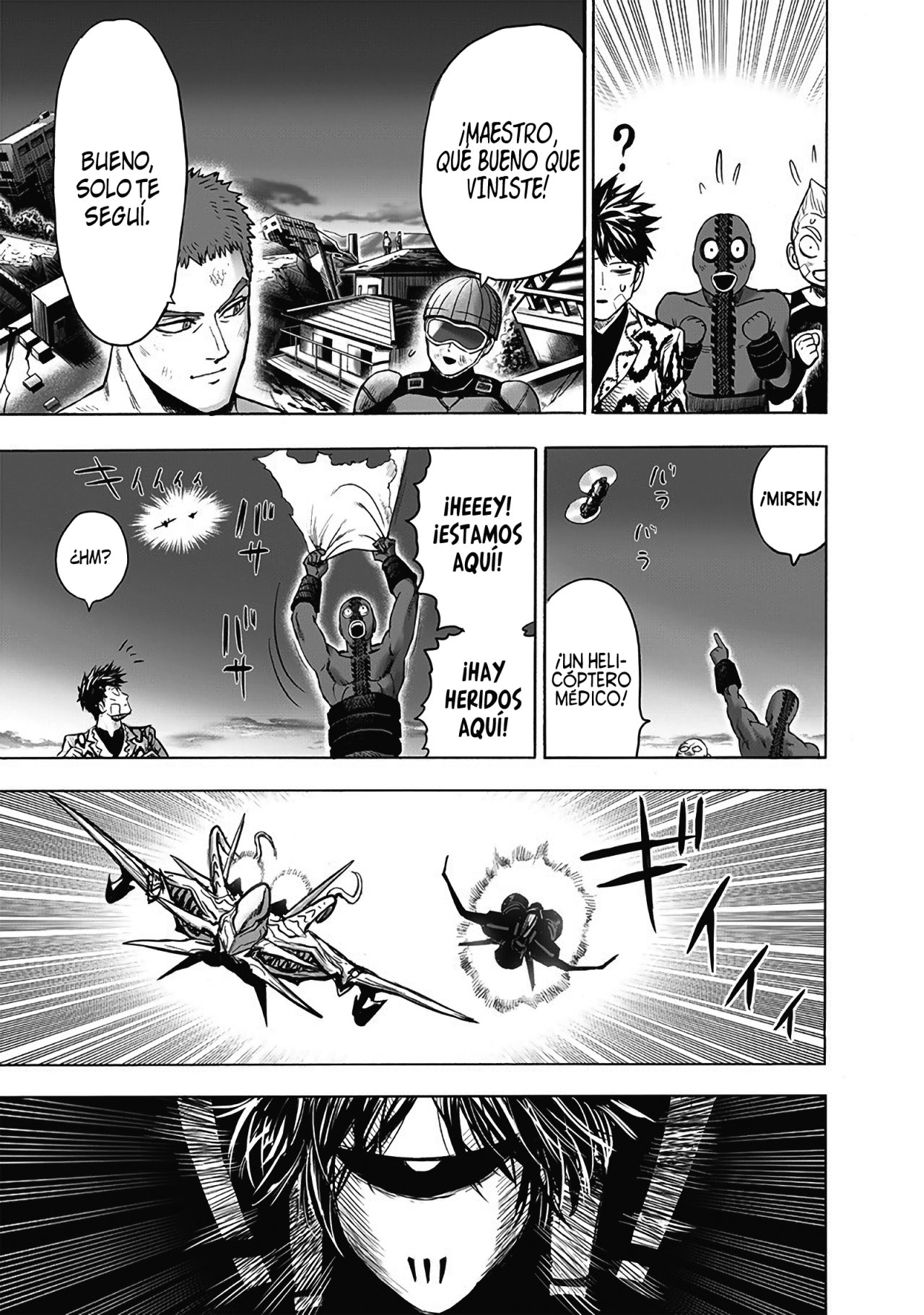 Read One Punch Man ES Manga Online