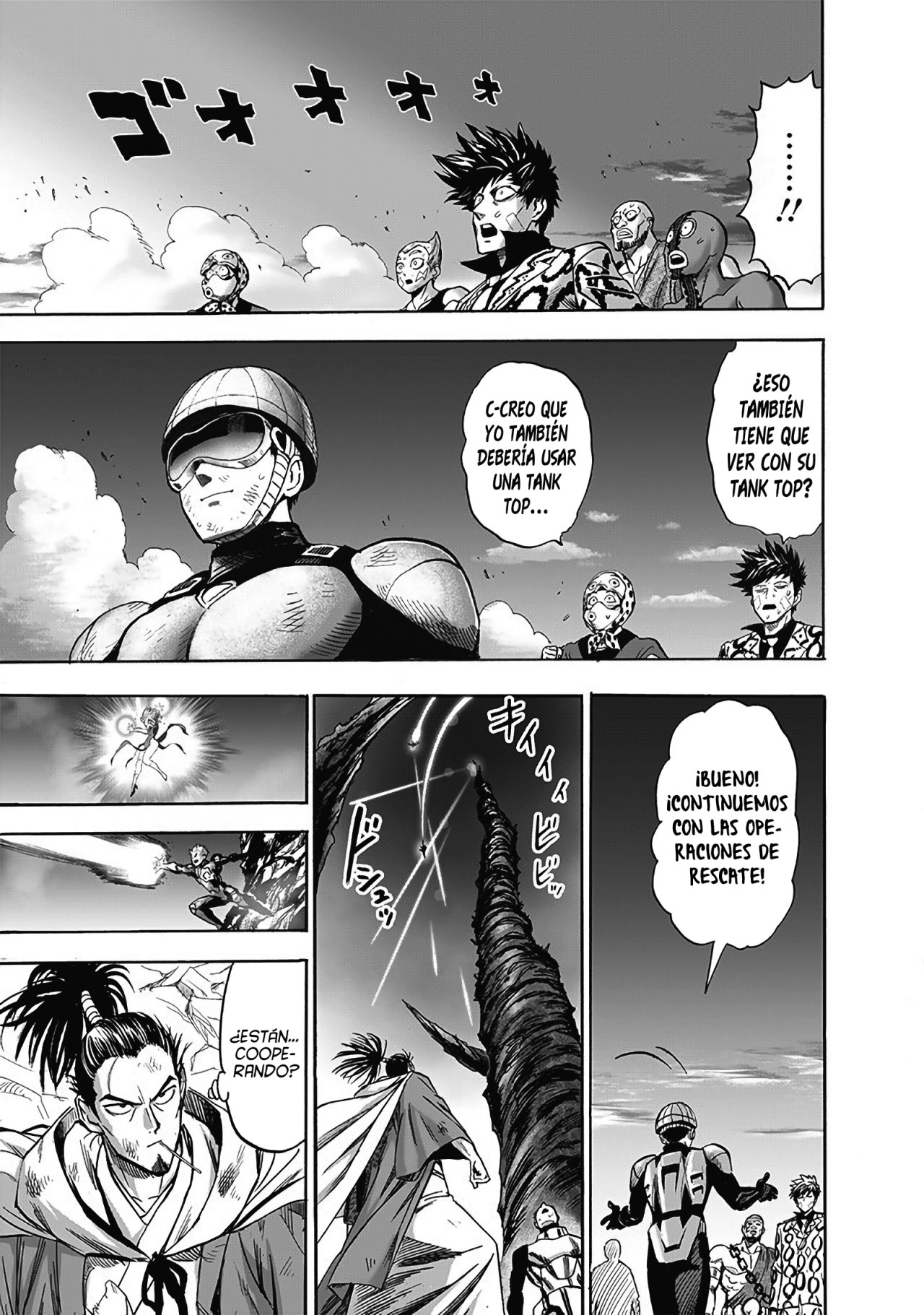 Read One Punch Man ES Manga Online