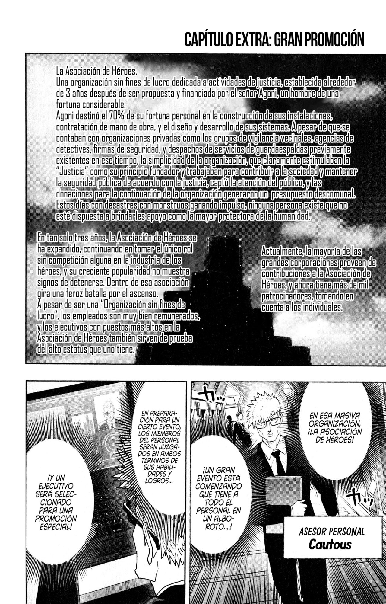 Read One Punch Man ES Manga Online