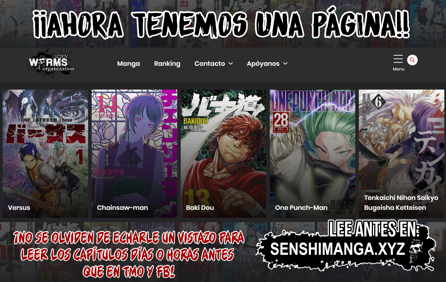 Read One Punch Man ES Manga Online