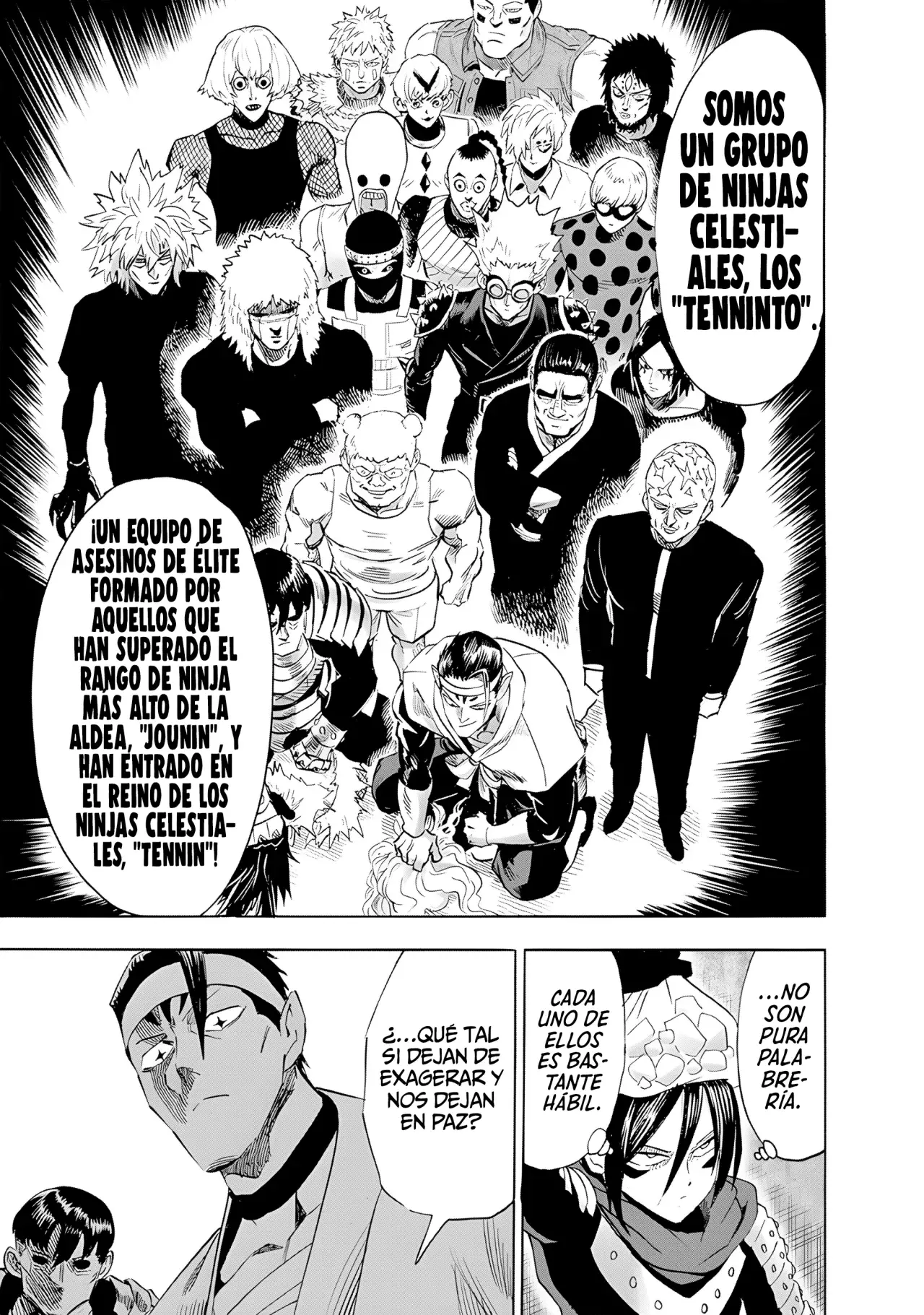 Read One Punch Man ES Manga Online