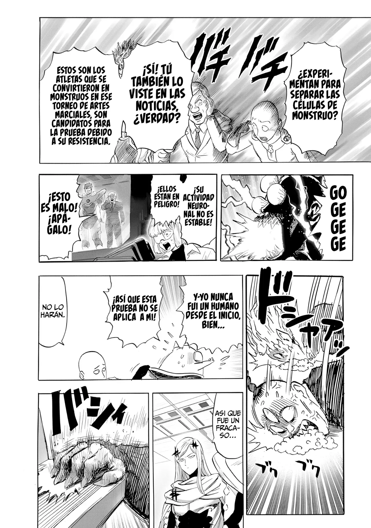 Read One Punch Man ES Manga Online