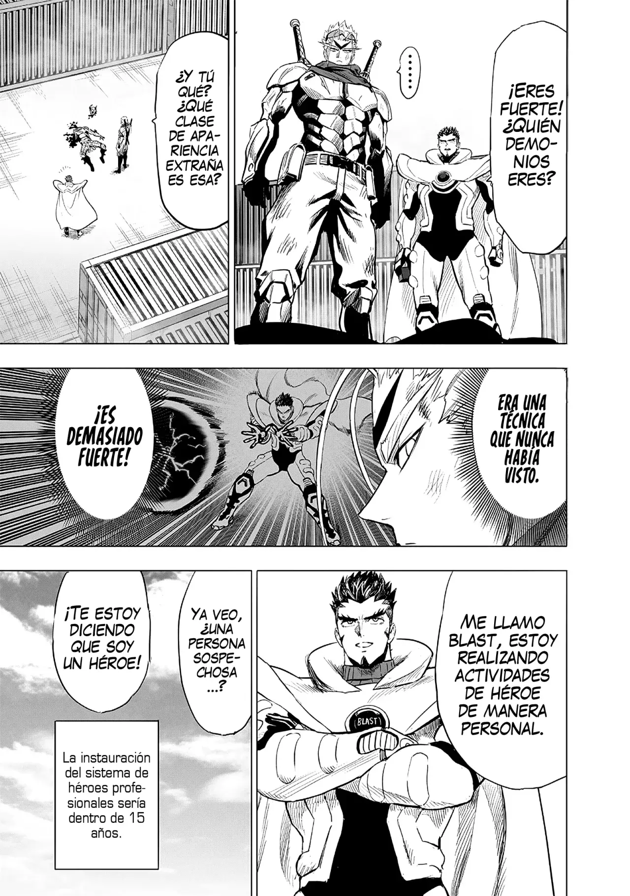 Read One Punch Man ES Manga Online