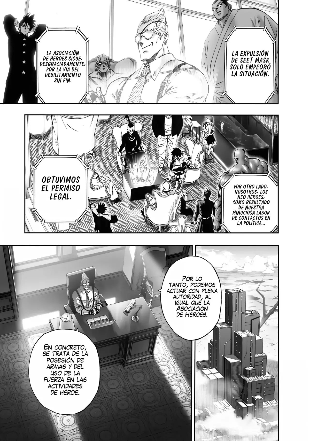 Read One Punch Man ES Manga Online