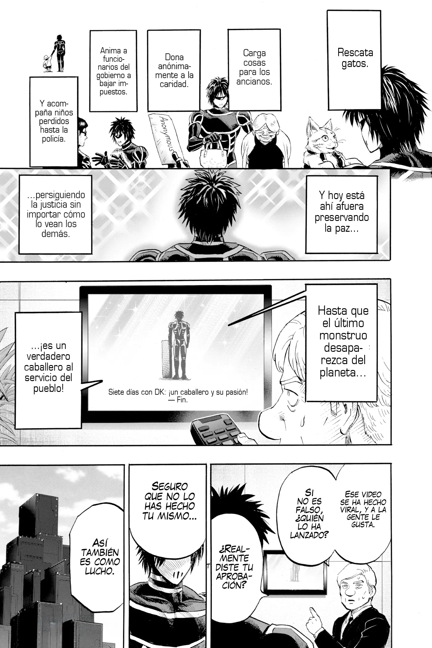 Read One Punch Man ES Manga Online