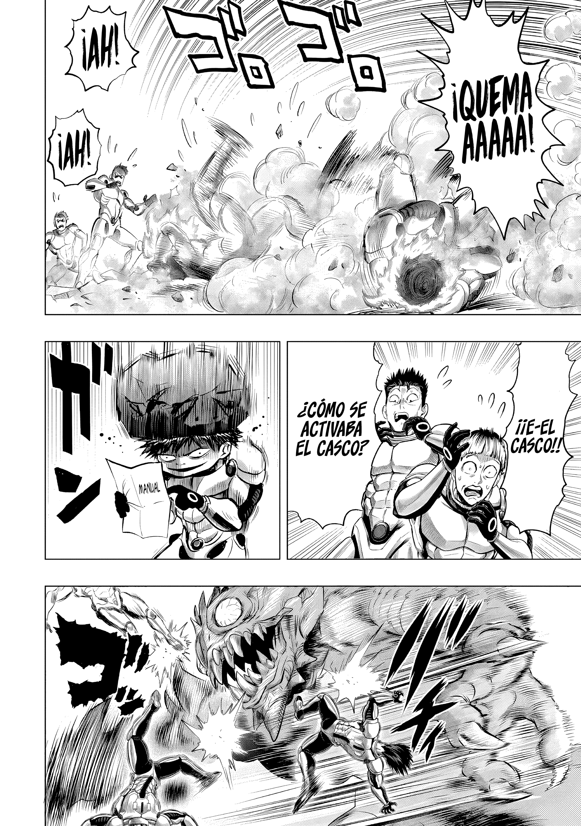 Read One Punch Man ES Manga Online