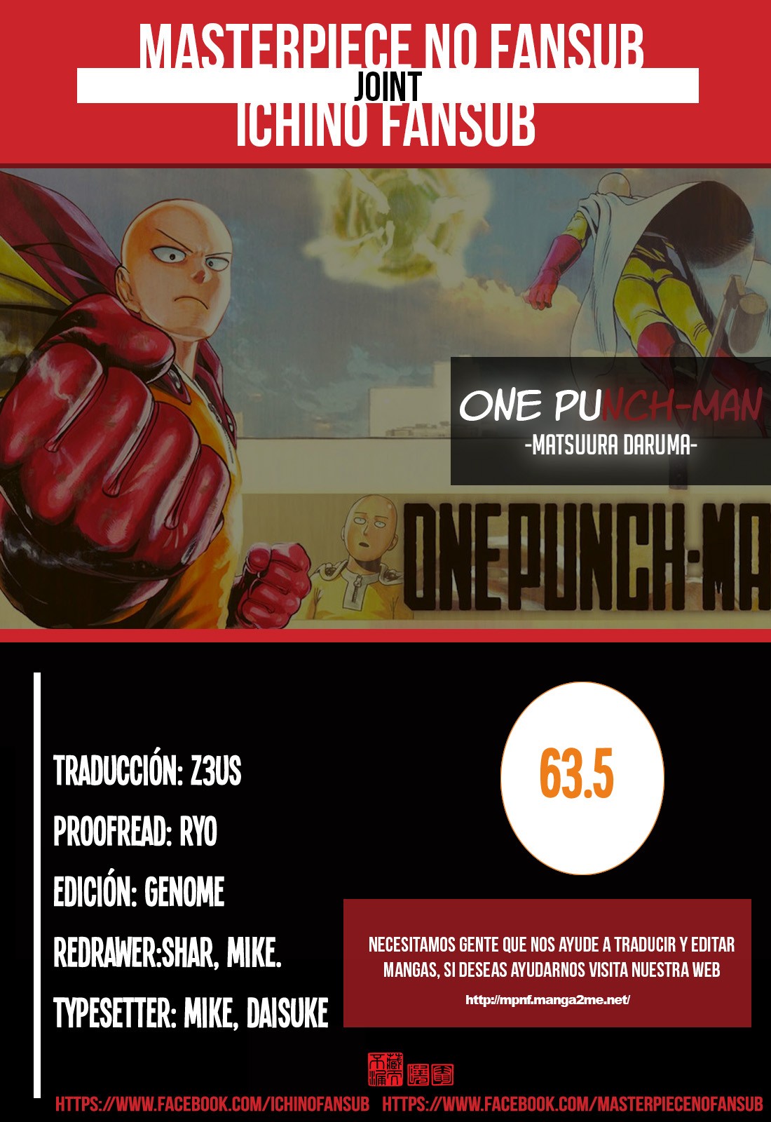 Read One Punch Man ES Manga Online