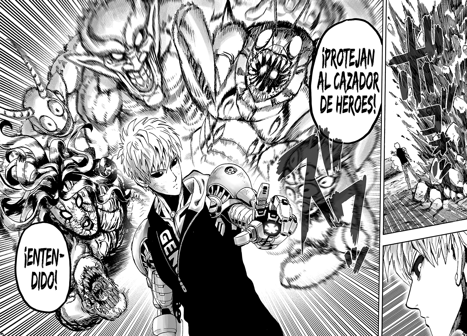 Read One Punch Man ES Manga Online