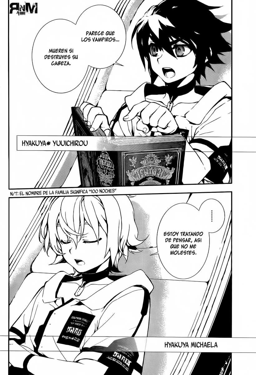 Read Owari no Seraph ES Manga Online