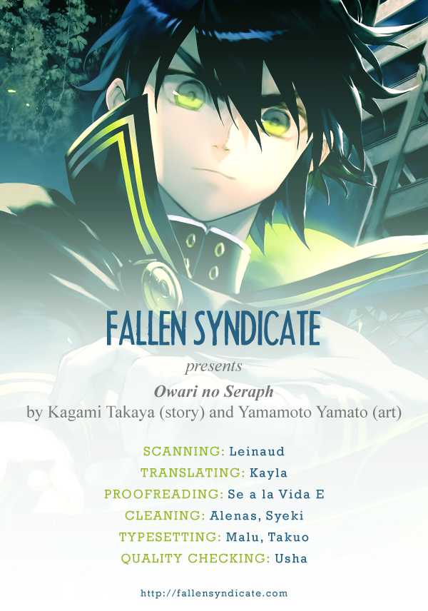 Read Owari no Seraph ES Manga Online