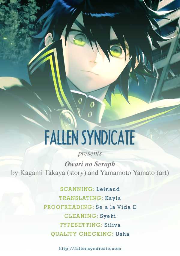 Read Owari no Seraph ES Manga Online