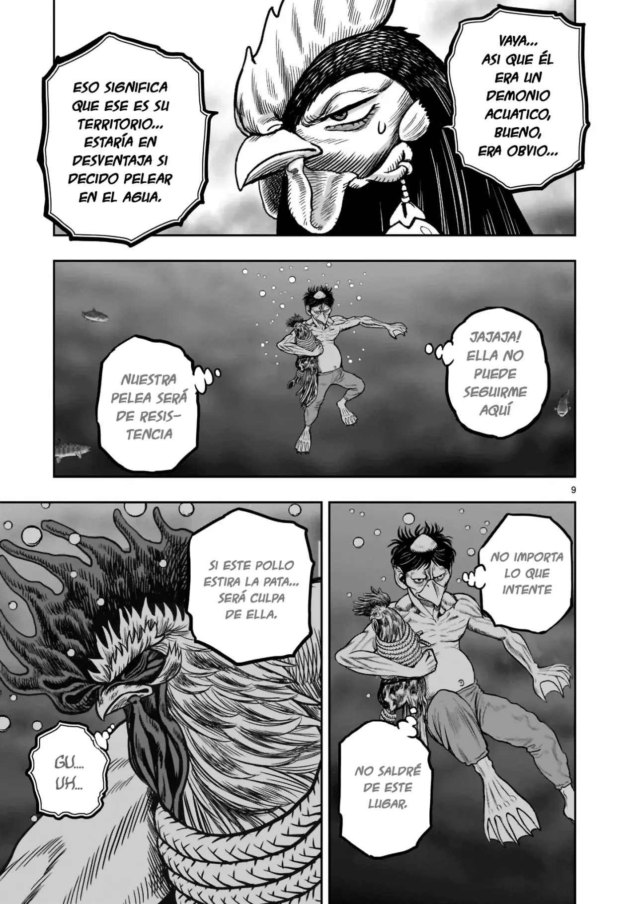 Read Rooster Fighter ES Manga Online