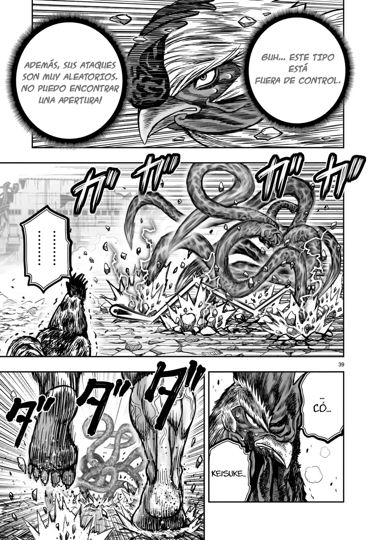 Read Rooster Fighter ES Manga Online