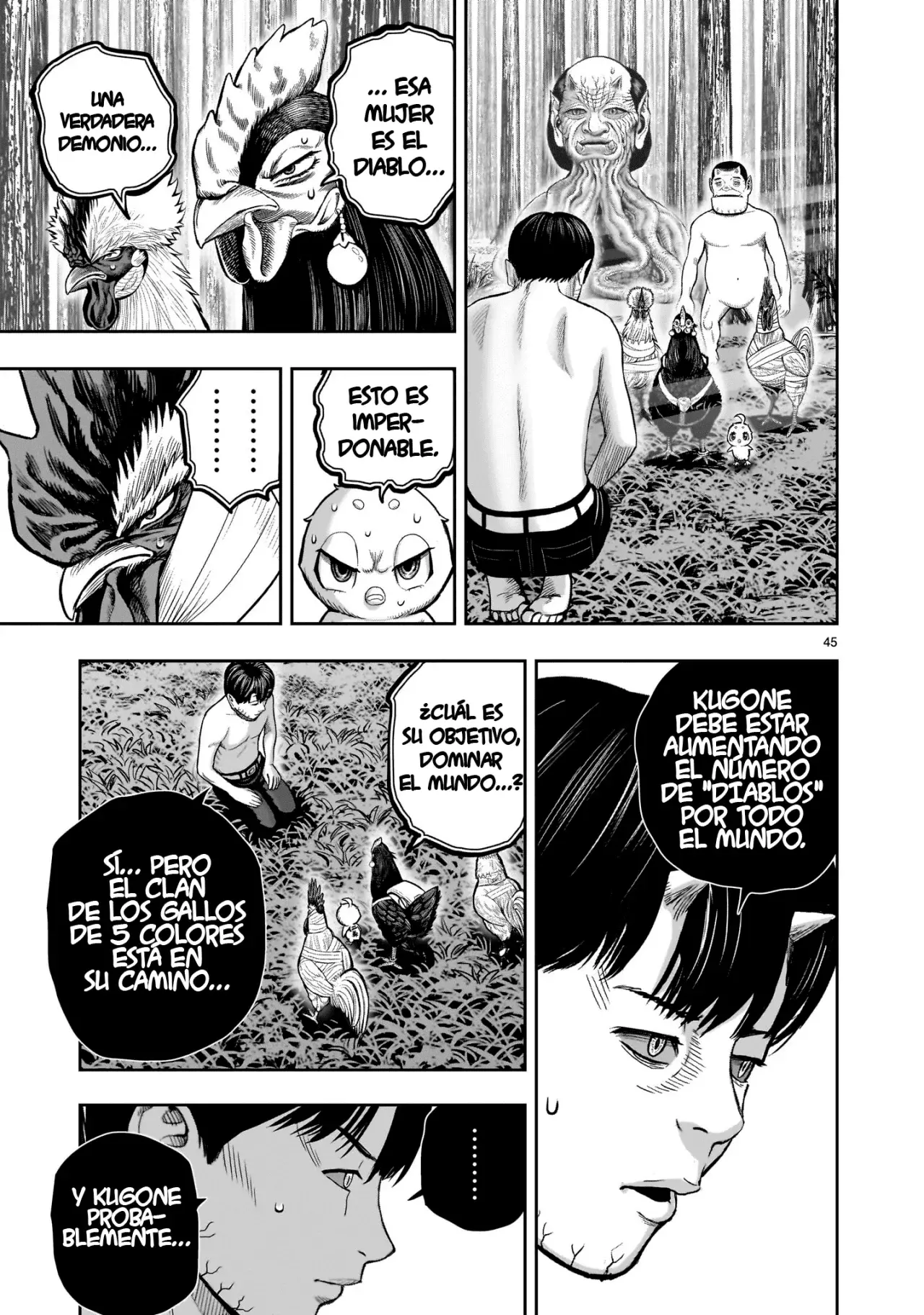 Read Rooster Fighter ES Manga Online