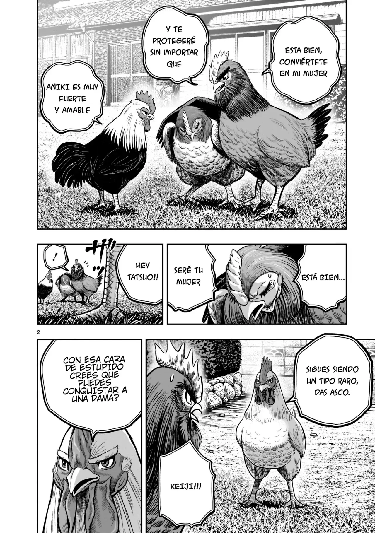 Read Rooster Fighter ES Manga Online
