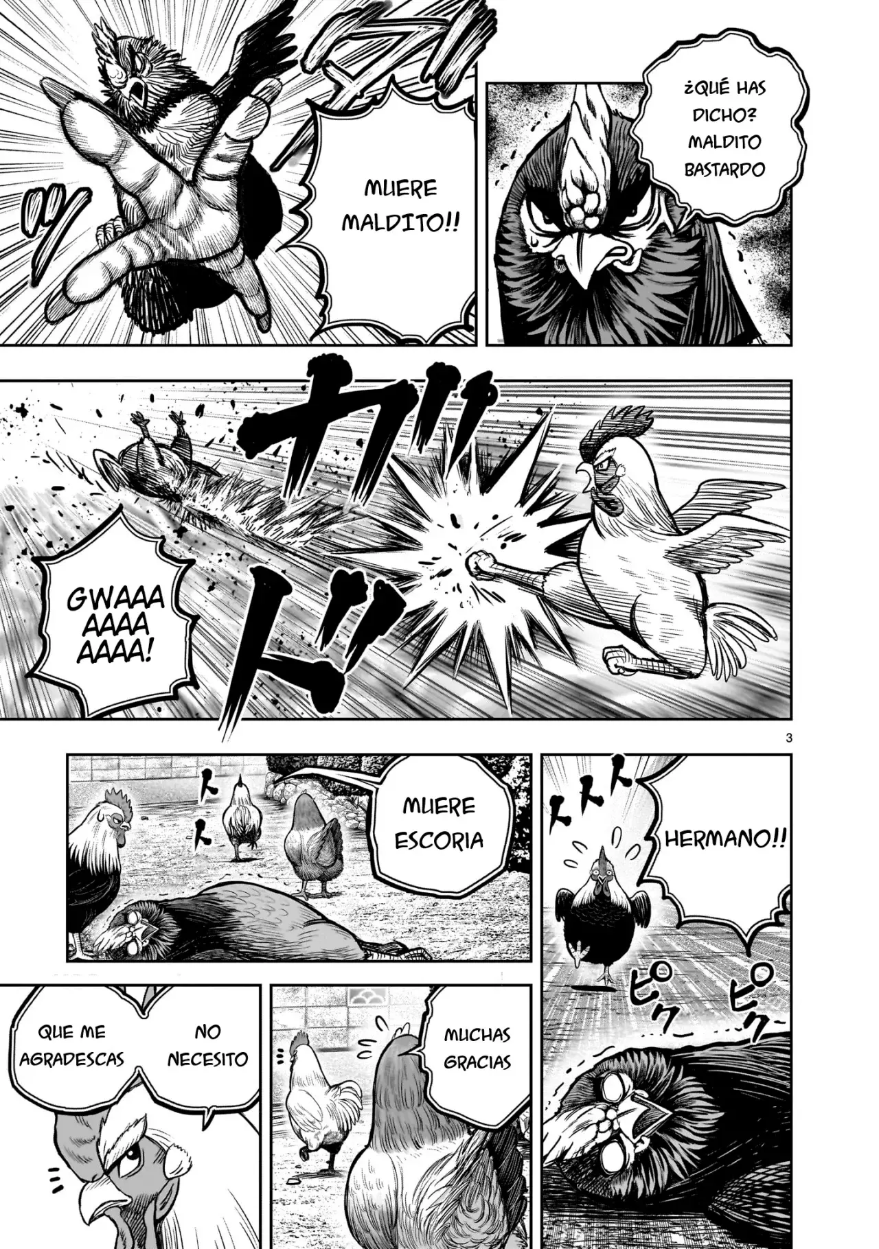 Read Rooster Fighter ES Manga Online