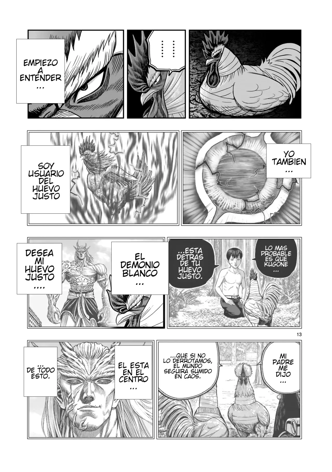 Read Rooster Fighter ES Manga Online