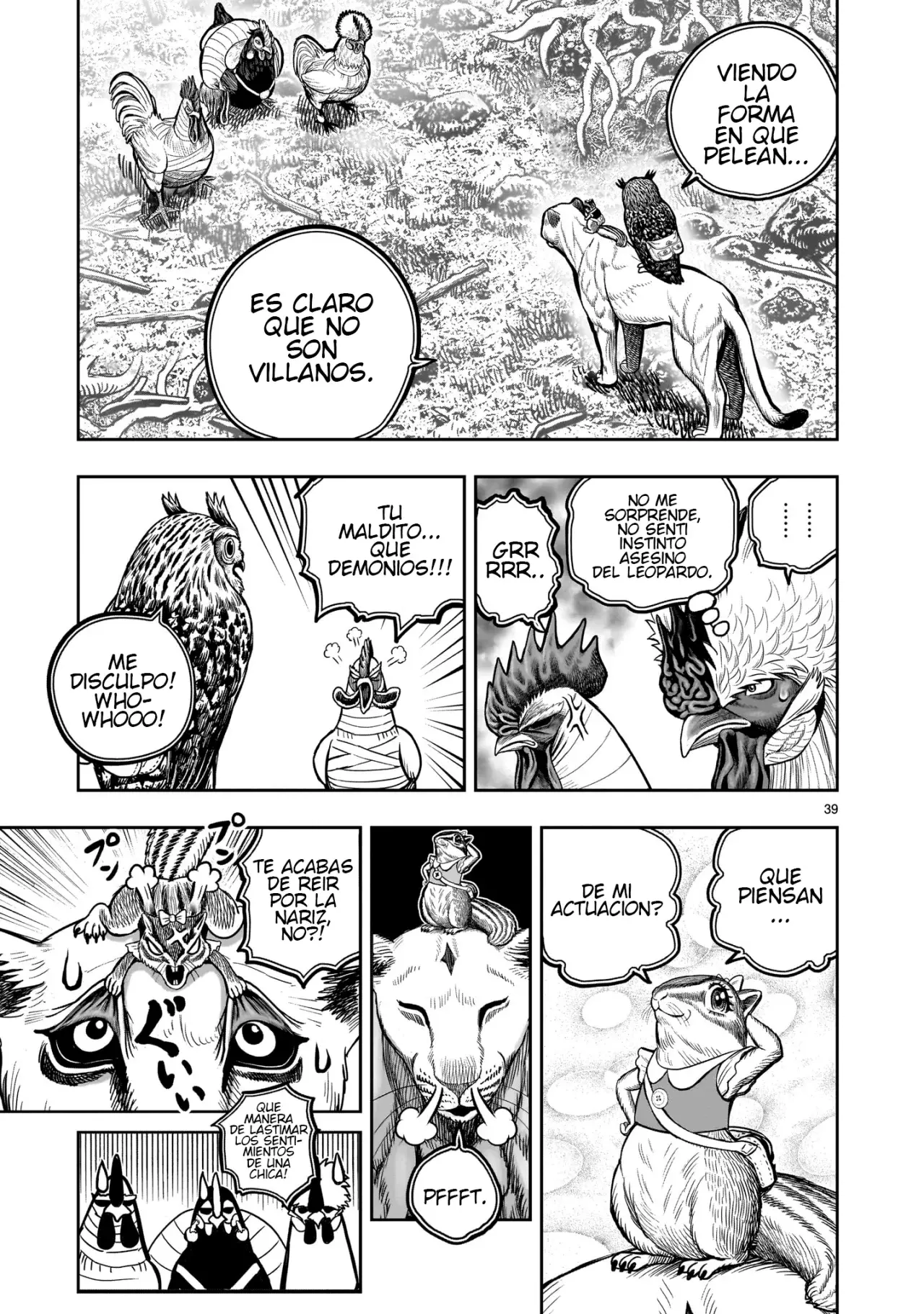 Read Rooster Fighter ES Manga Online