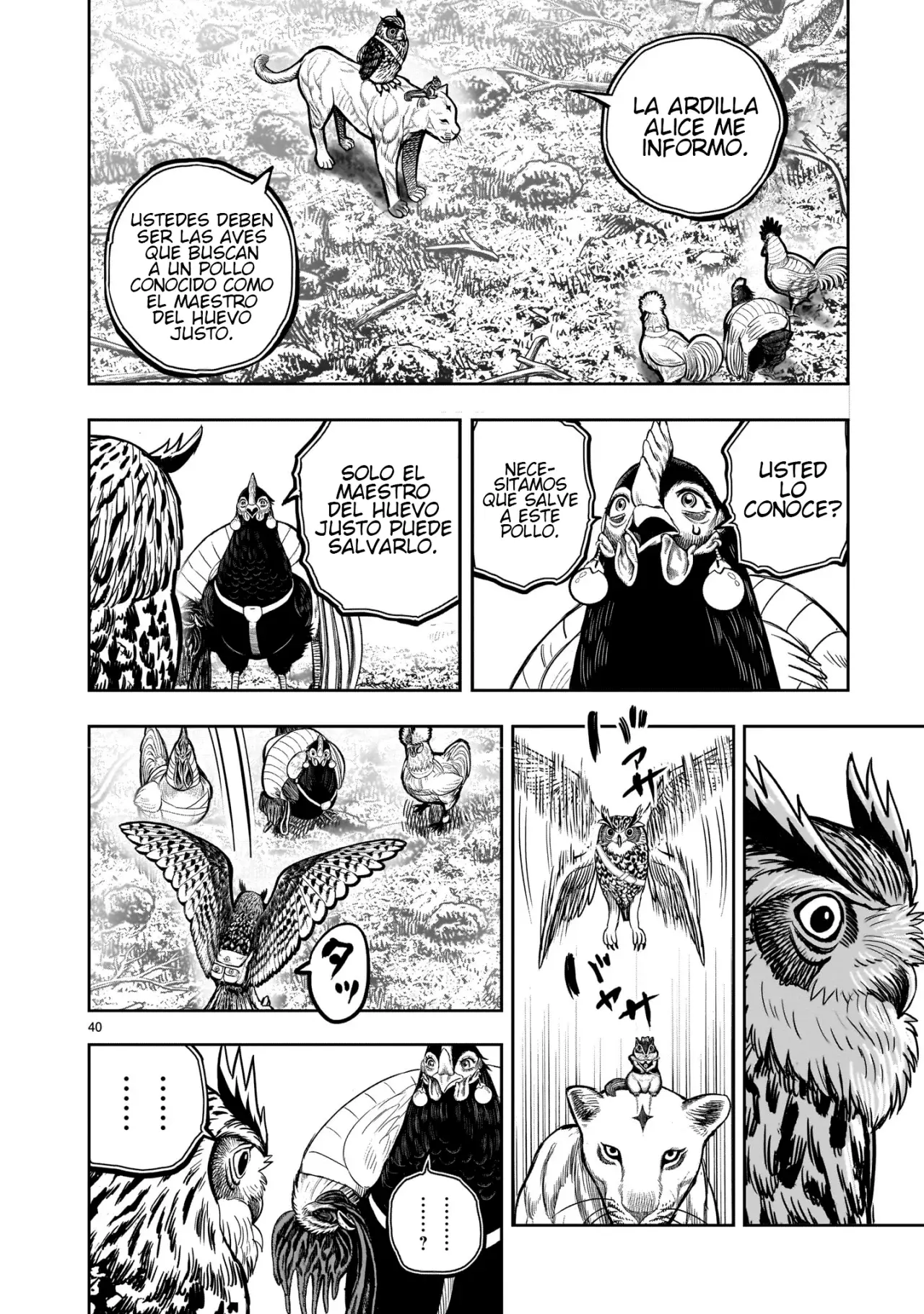 Read Rooster Fighter ES Manga Online
