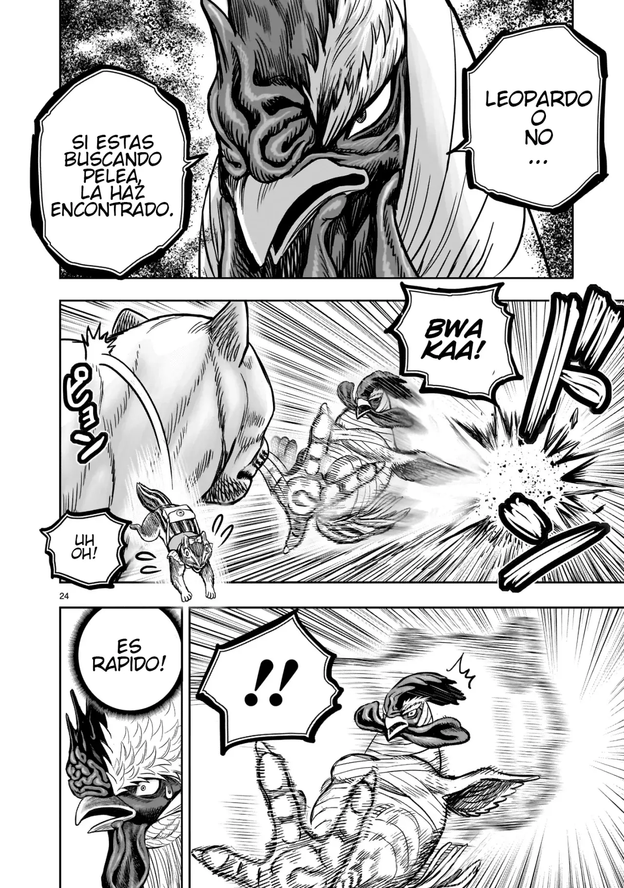 Read Rooster Fighter ES Manga Online
