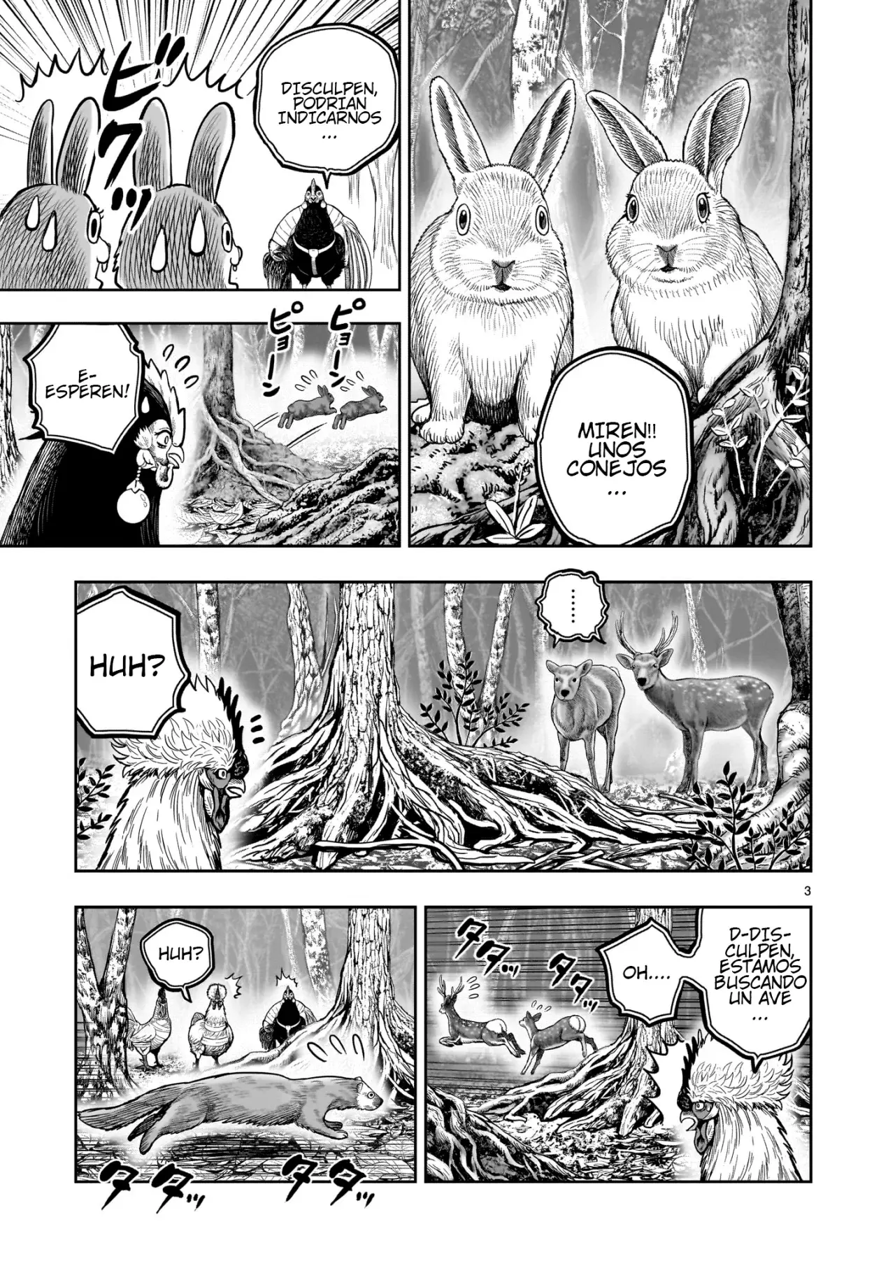 Read Rooster Fighter ES Manga Online