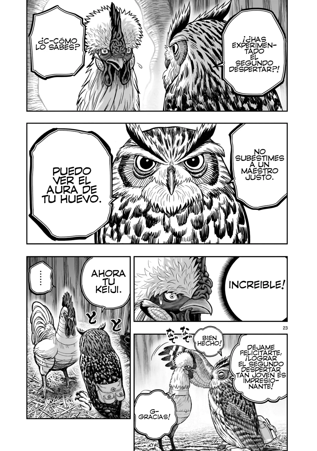Read Rooster Fighter ES Manga Online