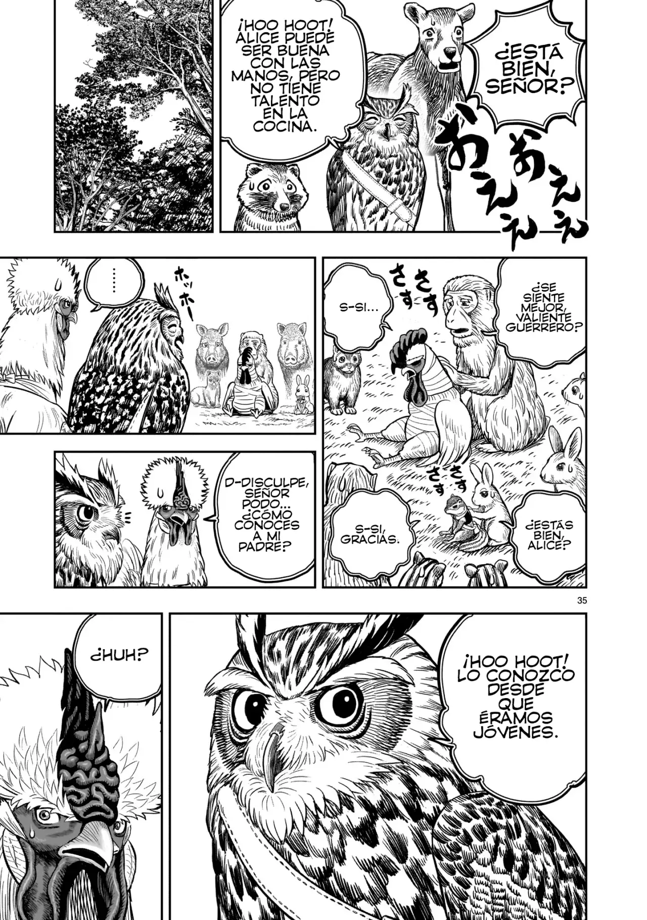 Read Rooster Fighter ES Manga Online