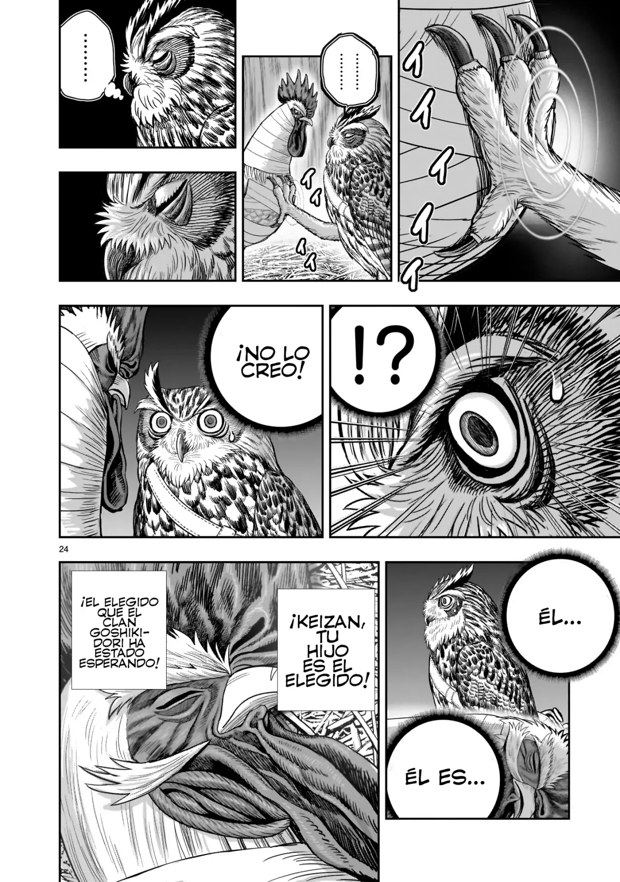 Read Rooster Fighter ES Manga Online