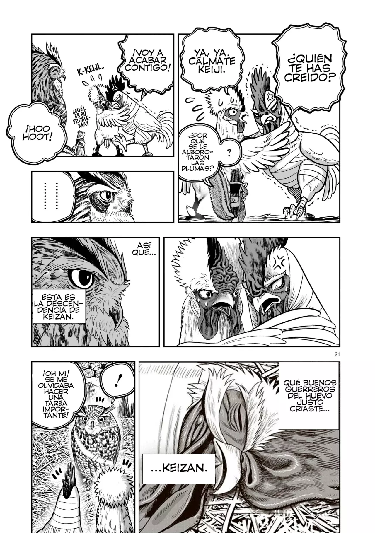 Read Rooster Fighter ES Manga Online