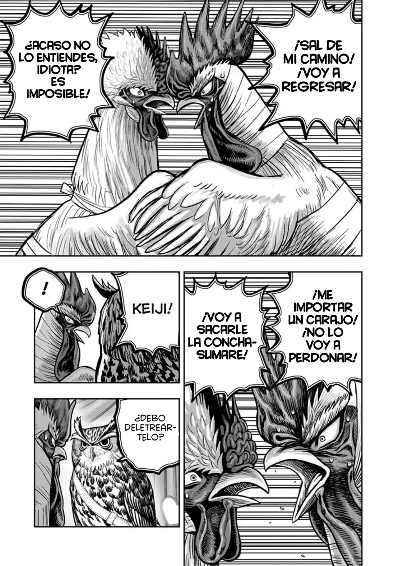 Read Rooster Fighter ES Manga Online