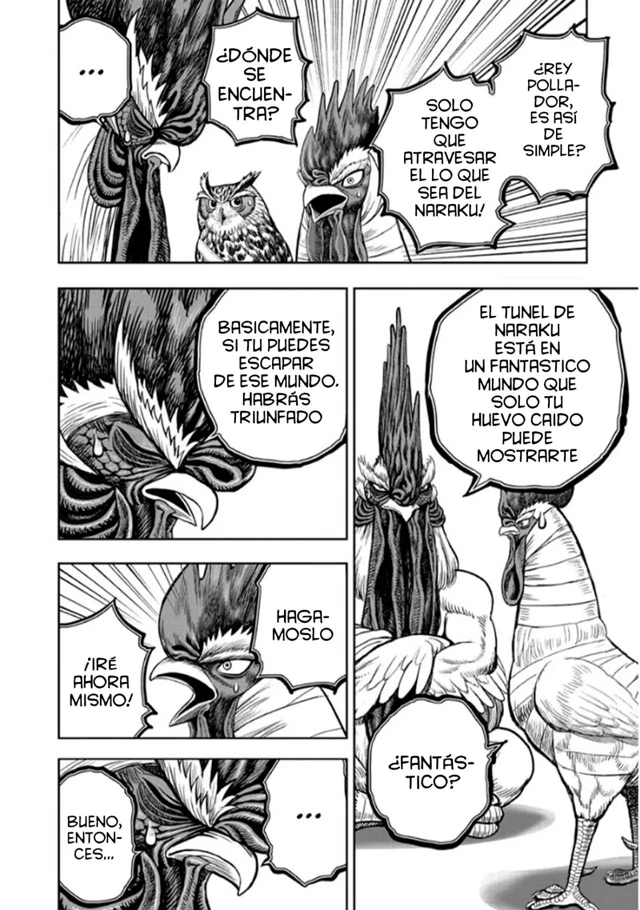 Read Rooster Fighter ES Manga Online