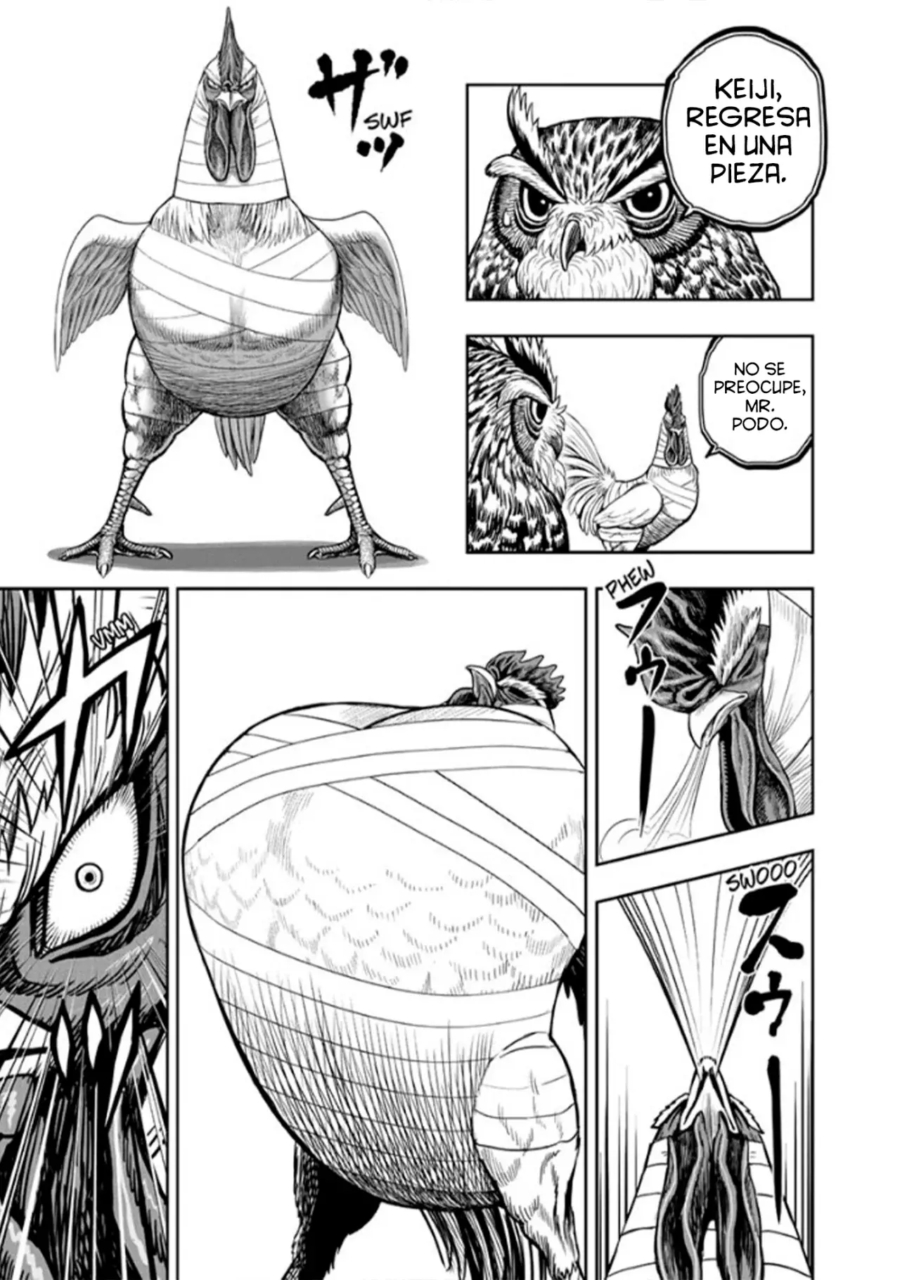 Read Rooster Fighter ES Manga Online
